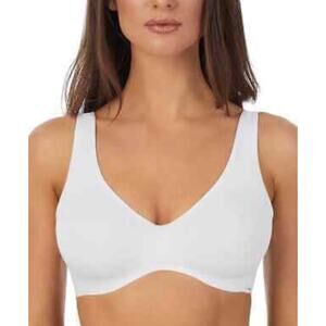 Le Mystère Signature Cotton Unlined Bra - Off White 36B